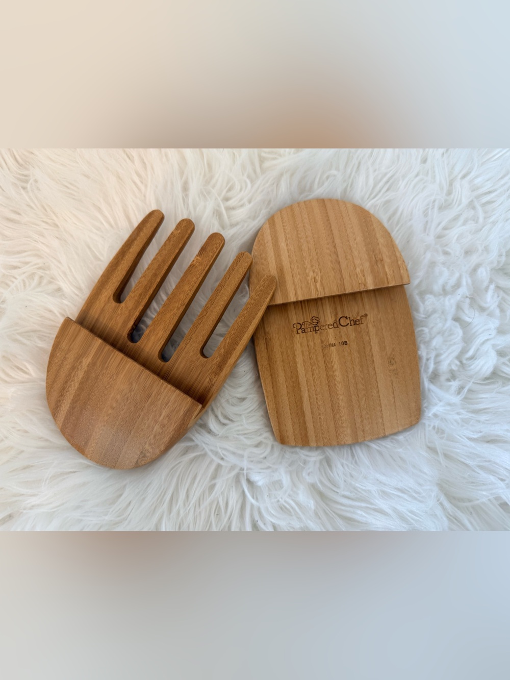 💫4/$25 • Pampered Chef Bamboo Salad Claws